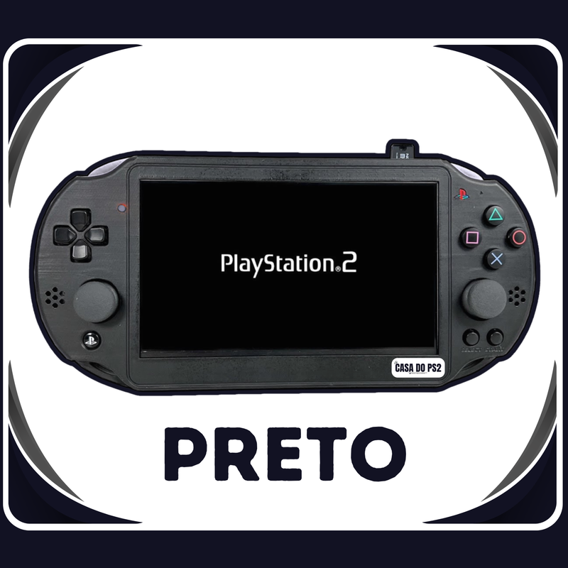 PS2 PORTÁTIL HD + FONE PSN E PEN DRIVE COM 1000 JOGOS DE BRINDE [ULTIMAS UNIDADES🔥]